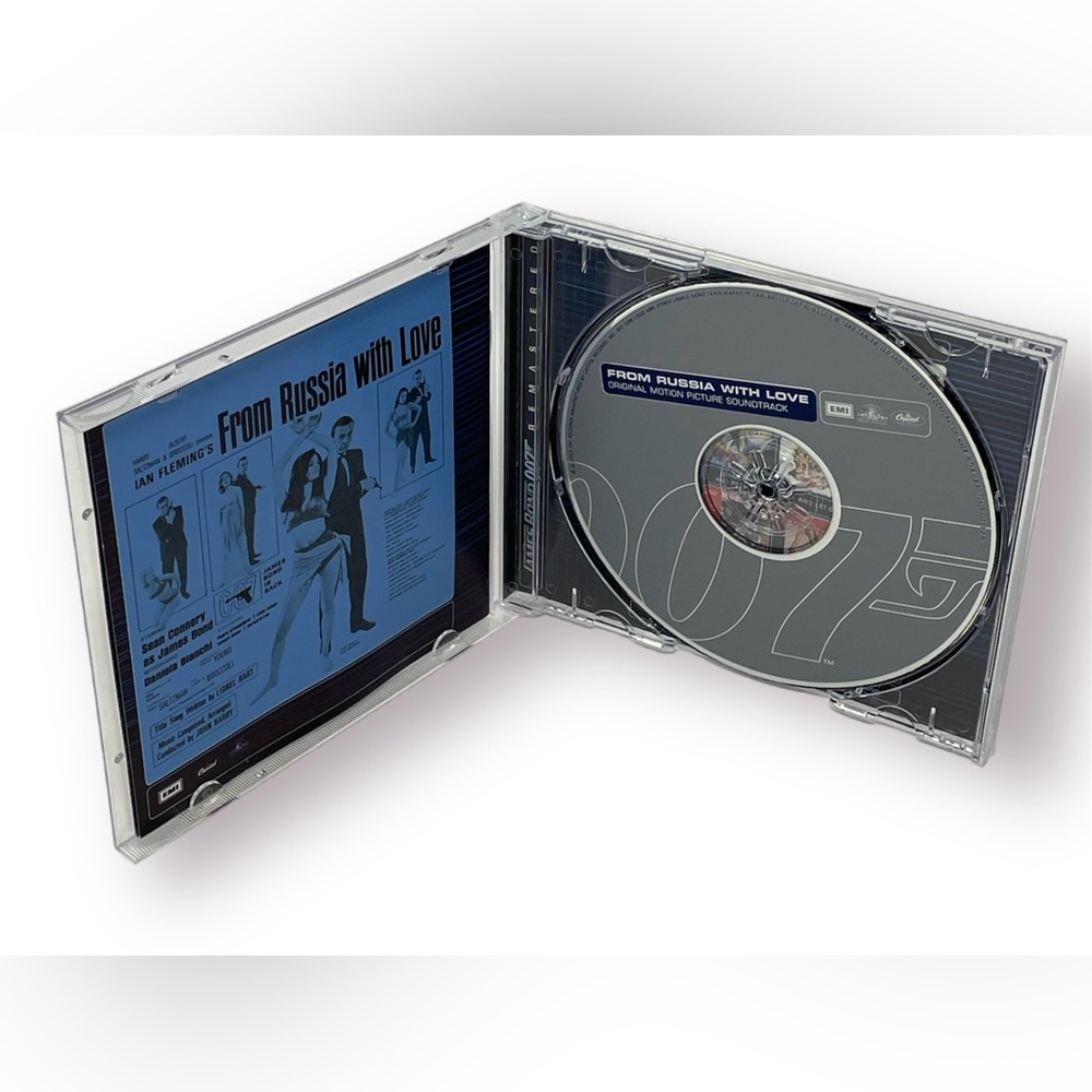 James Bond 007 Remastered Movie’s Soundtrack Audio CD Set of 5 *RARE Set - Picture 3 of 8